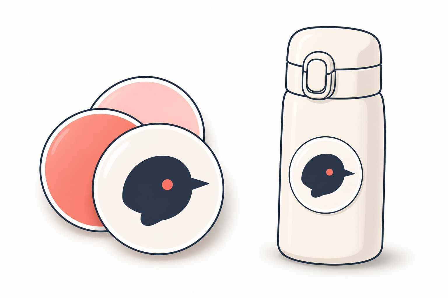 Yuvarlak Sticker