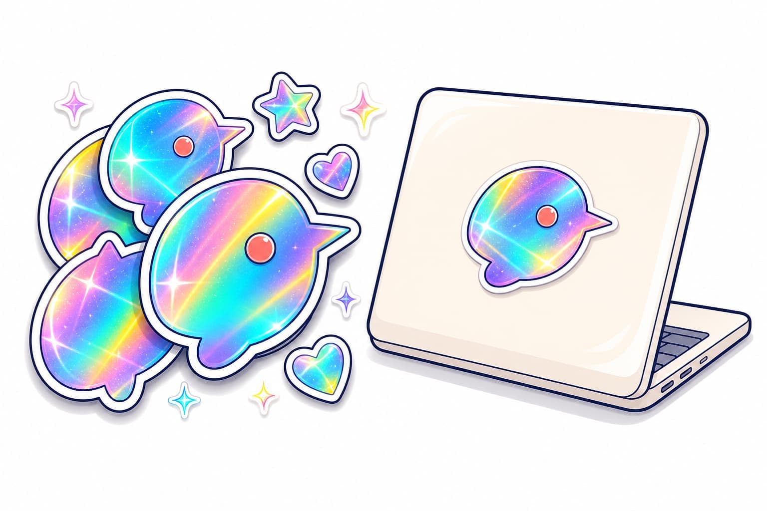 Holografik Sticker