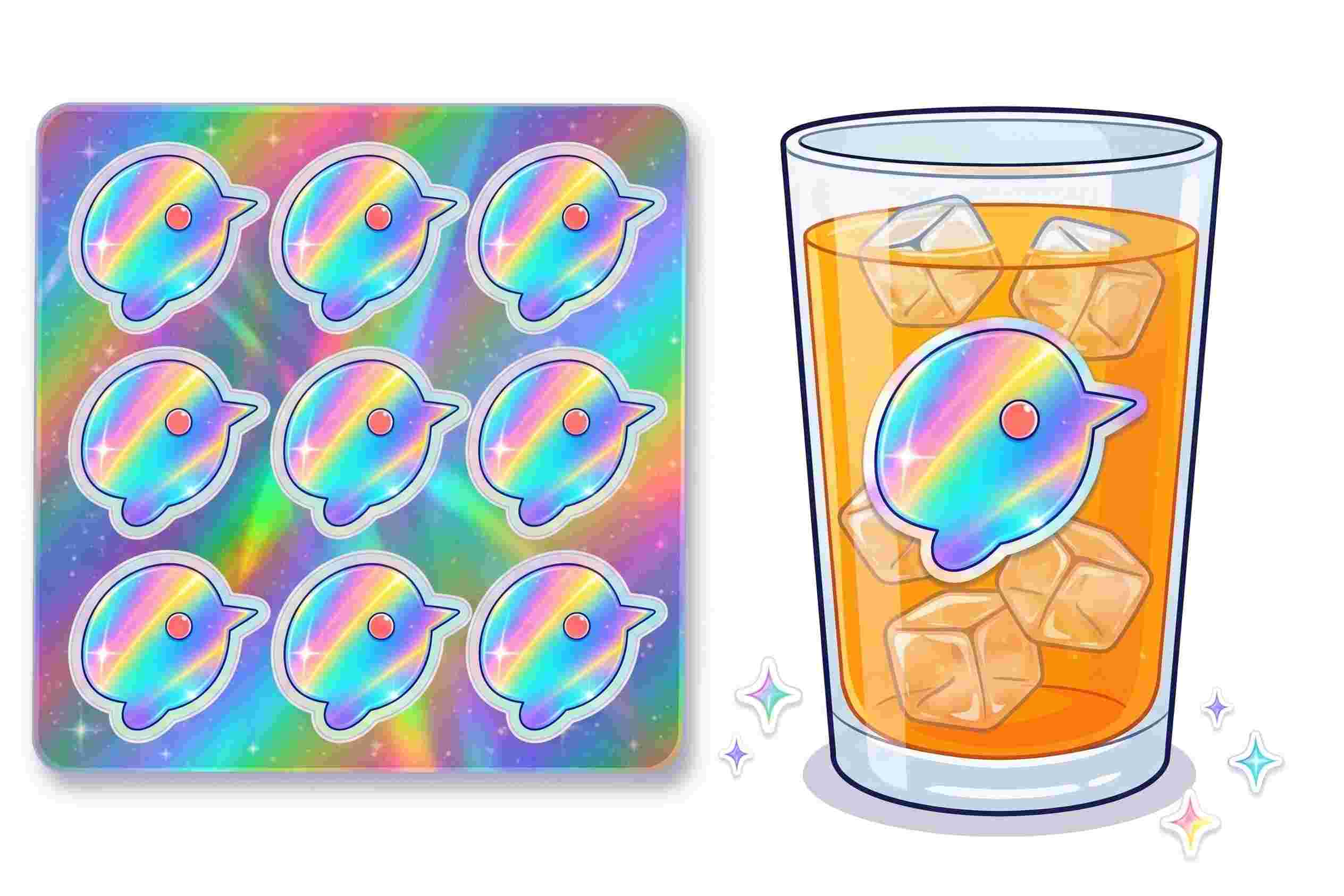 Hologram Sticker Sayfası
