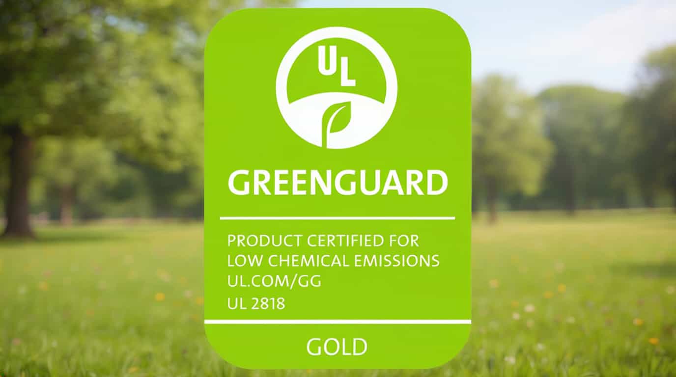 GREENGUARD Gold sertifikası